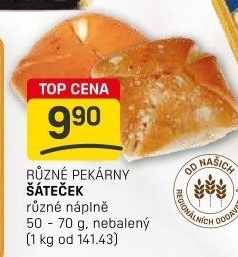 Šáteček s náplní