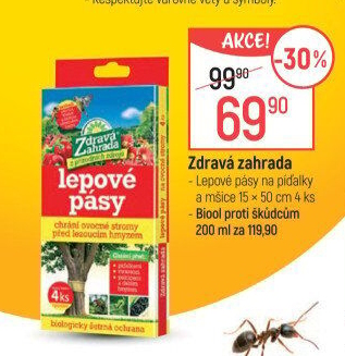 Lepové pásy Zdravá zahrada