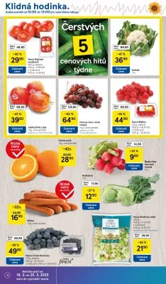 akční leták Tesco 19.3.2025-25.3.2025