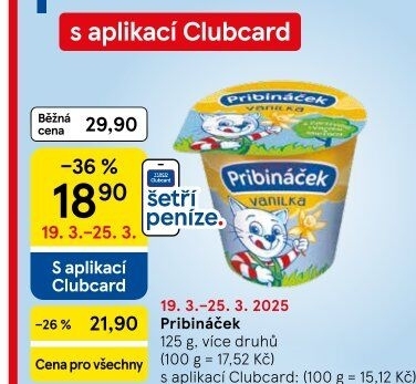 Dezert Pribináček
