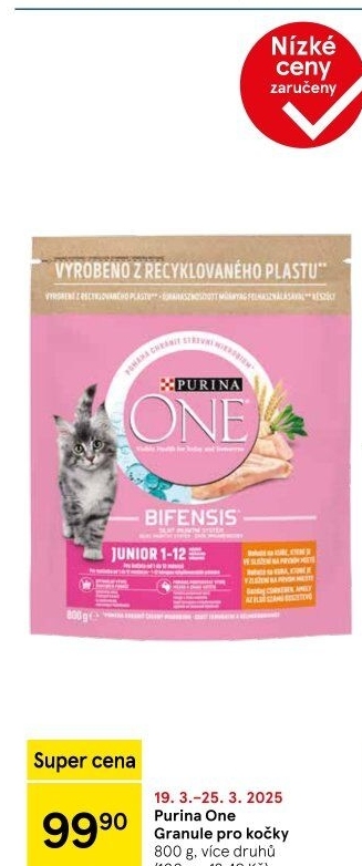 Granule pro kočky One Purina