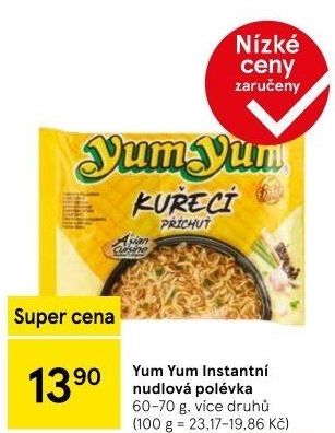 Instantní polévka YumYum