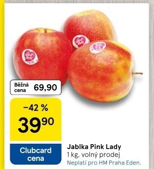Jablka Pink lady