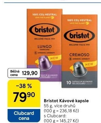 Kapsle Bristot