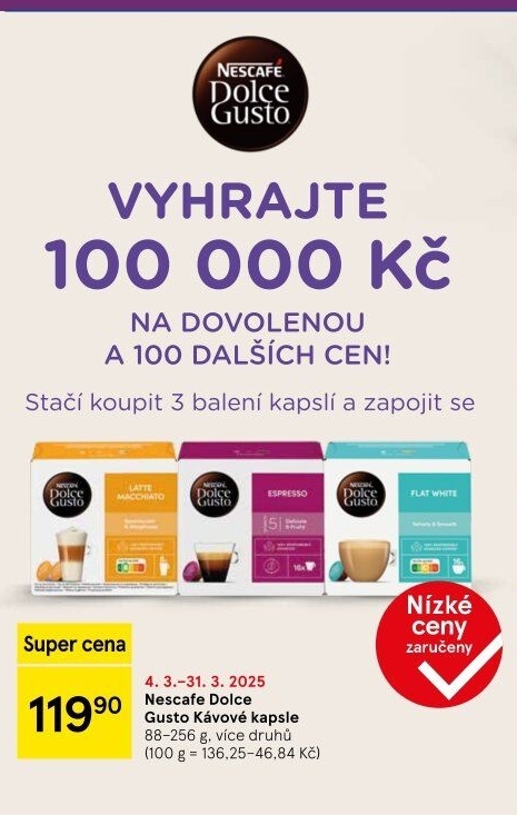 Kapsle Dolce Gusto Nescafé