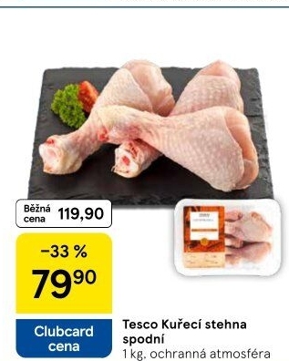 Kuřecí stehna Tesco