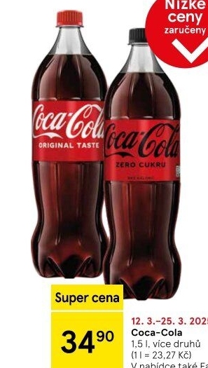 Limonáda Coca Cola