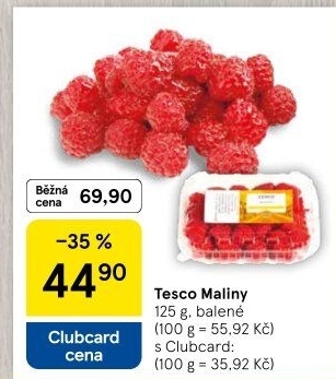 Maliny Tesco