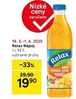 Nápoj ovocný Relax