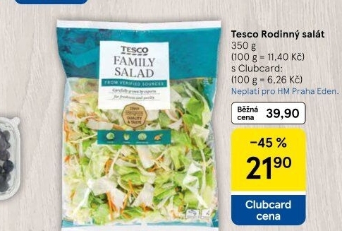 Salát Family mix Tesco