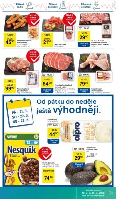 akční leták Tesco 19.3.2025-25.3.2025