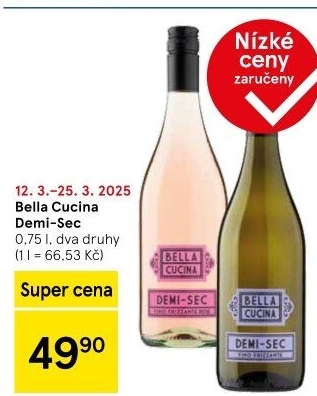 Frizzante Demi Sec Bella Cucina