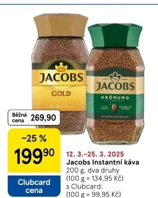 Instantní kávy Jacobs