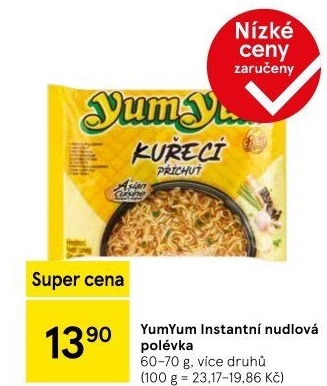 Instantní polévka YumYum