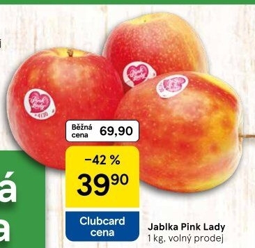 Jablka Pink lady