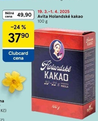 Kakao holandské Avita