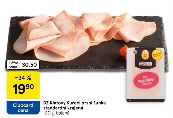 Kuřecí šunka prsní standard DZ Klatovy