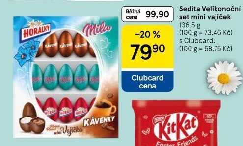 Mini vajíčka Sedita