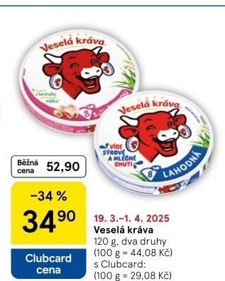Sýr tavený Veselá kráva