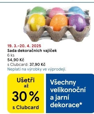 Velikonoční vajíčka dekorační