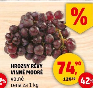 Hrozny modré