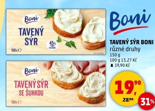 Sýr tavený Boni