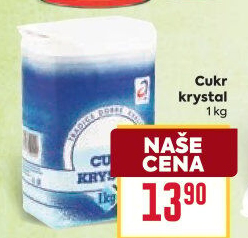 Cukr krystal Cukrovar Vrbátky