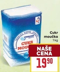 Cukr moučka Cukrovar Vrbátky