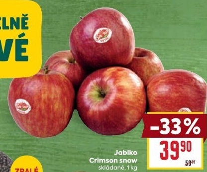 Jablka Crimson Snow