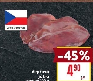 Játra vepřová