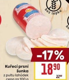 Kuřecí šunka prsní DZ Klatovy