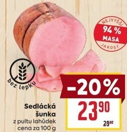 Šunka sedlácká nejvyšší jakosti