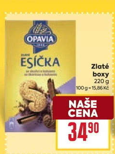 Sušenky Zlaté Opavia - boxy