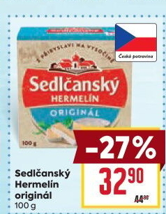 Sýr Hermelín Sedlčanský