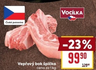 Vepřový bok špička Vocílka