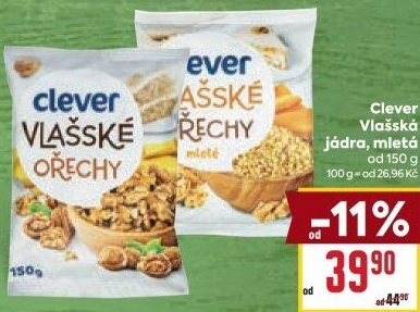 Vlašské ořechy Clever