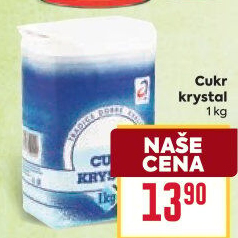 Cukr krystal Cukrovar Vrbátky