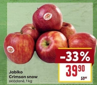 Jablka Crimson Snow