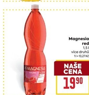 Minerální voda Magnesia Red