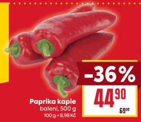 Paprika červená kapie
