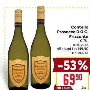 Prosecco Contello DOC Frizante