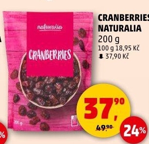 Brusinky Naturalia