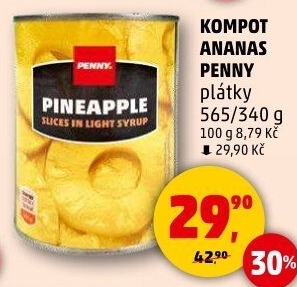 Kompot ananas Penny