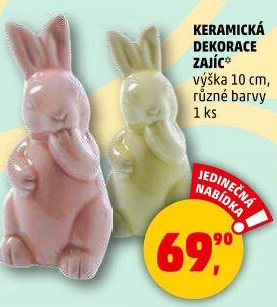 Velikonoční keramické dekorace