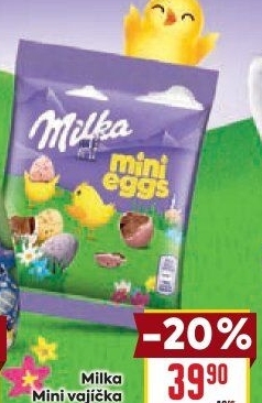 Čokoládová vajíčka Mini eggs Milka