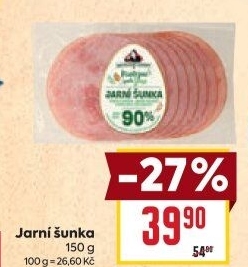 Jarní šunka Kostelecké uzeniny