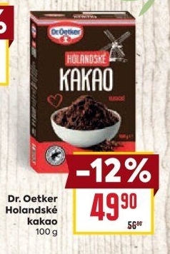 Kakao holandské Dr. Oetker