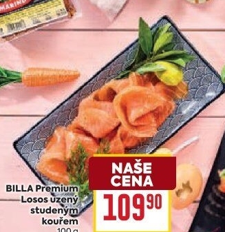 Losos uzený Premium Billa