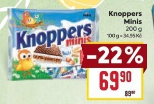 Oplatky Knoppers Minis Storck