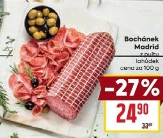 Salám bochánek Madrid